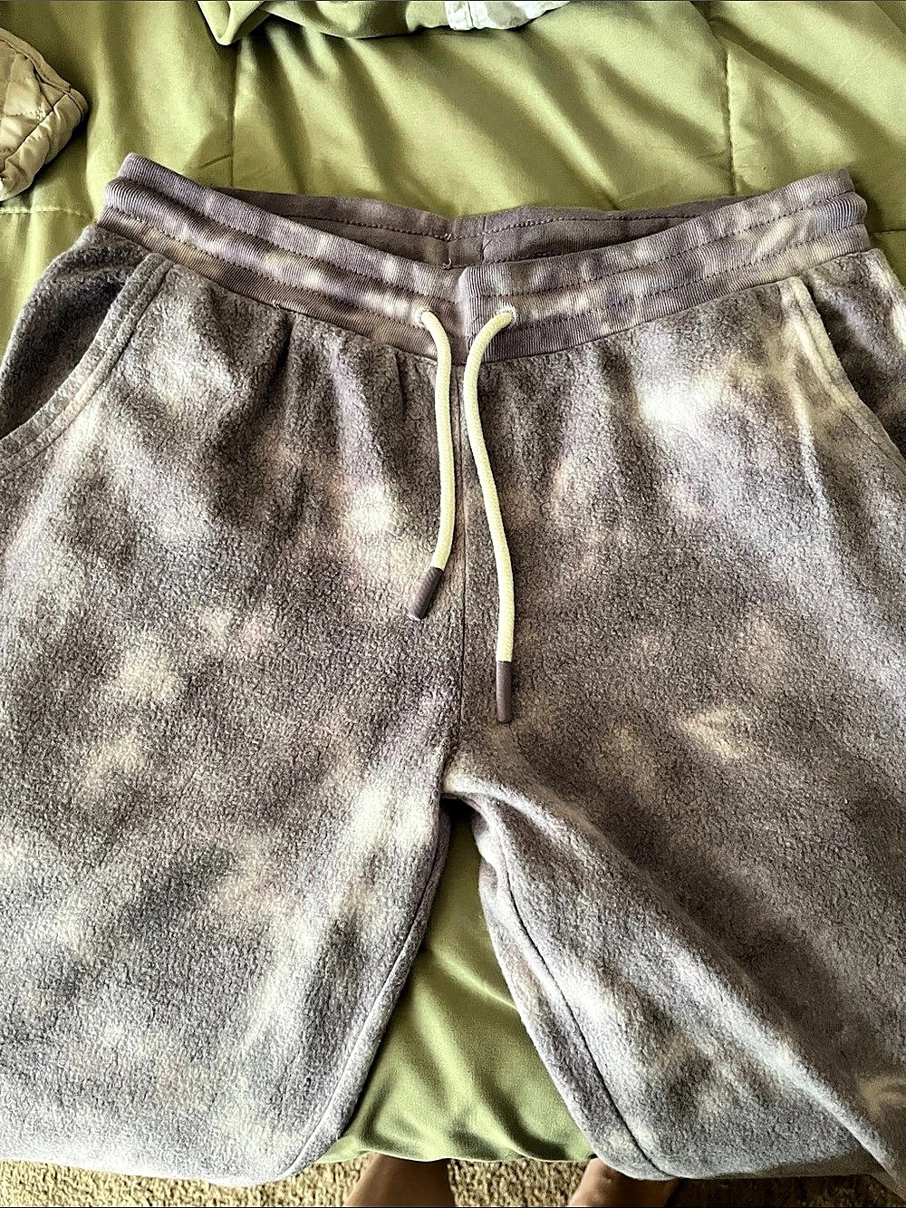 Member Mark Jogger Tie-Dye Joggers in purple tie dye Size Medium
